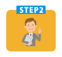 当日弊社スタッフとオフィス内を見学して頂きます。